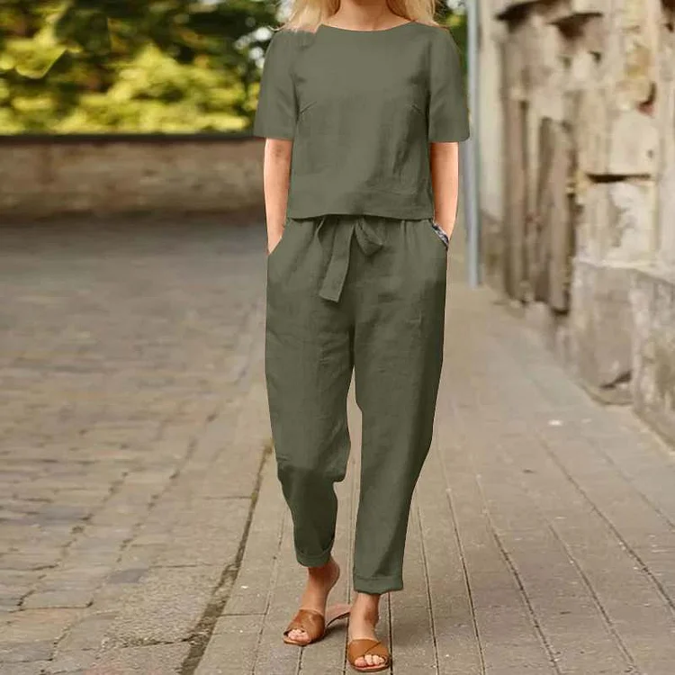 Effortless Grace Women Two-Piece Set - Image 10