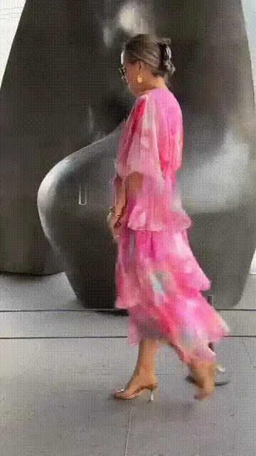 Elegant bohemian long dress - Image 6