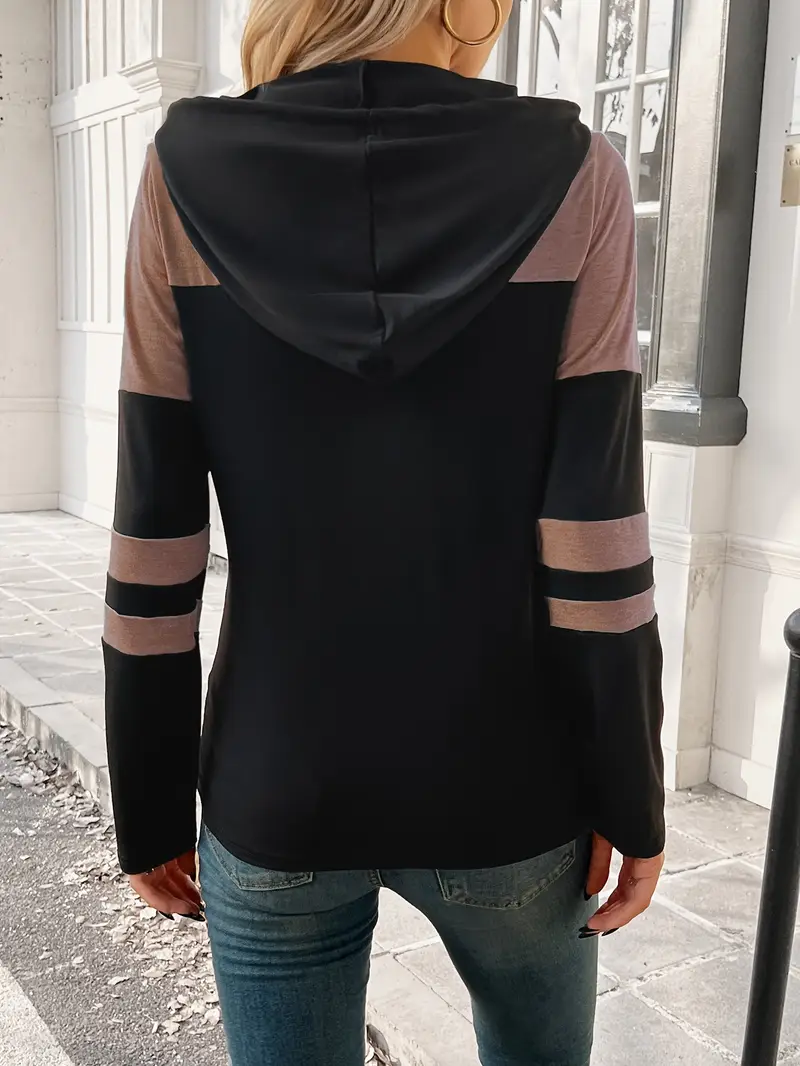 Elegant Casual Long Sleeve Hoodie - Image 7