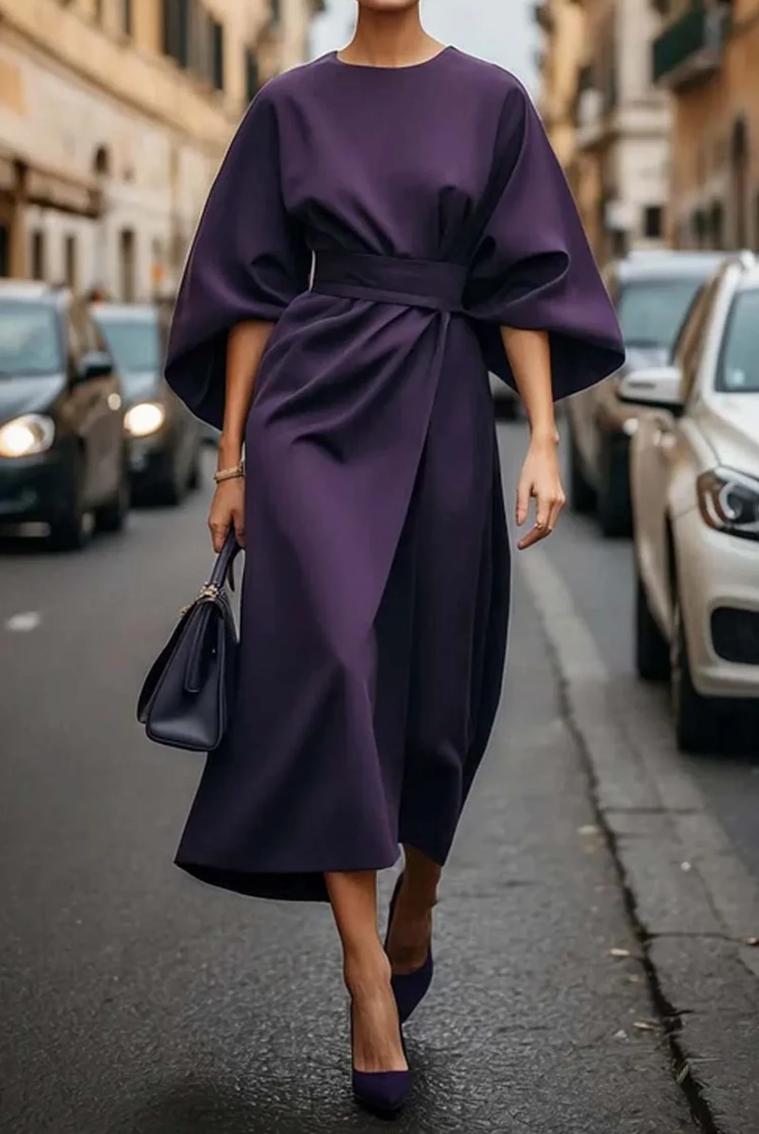 Refined Style Maxi Length Dress - Image 10