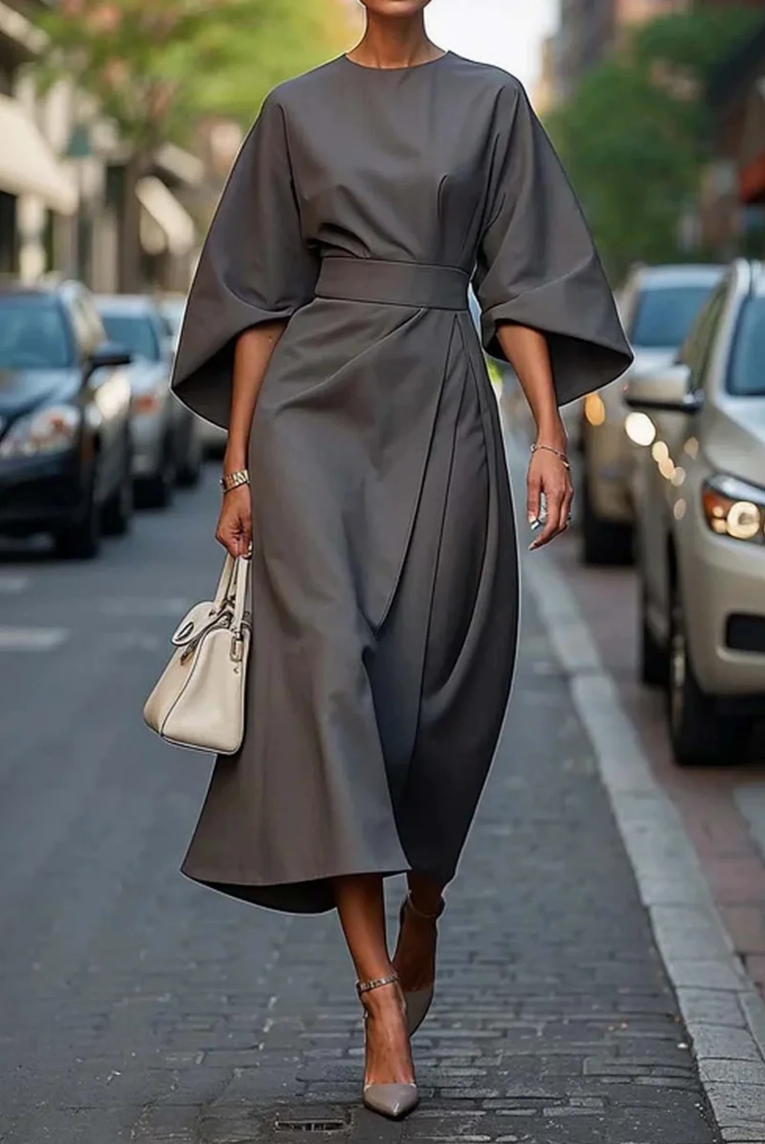 Refined Style Maxi Length Dress - Image 13