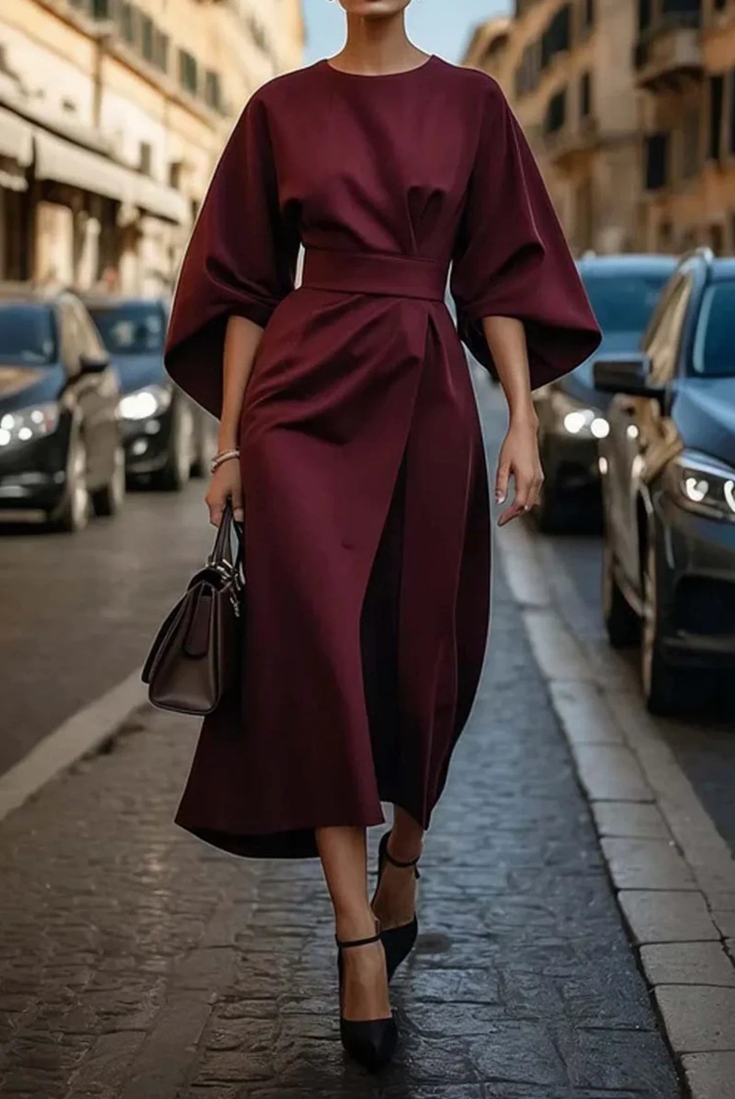 Refined Style Maxi Length Dress - Image 7