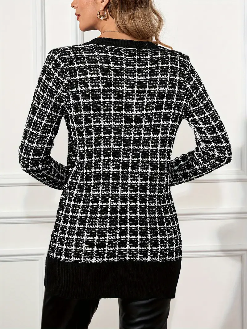 Elegant Long Sleeve Cardigan - Image 7