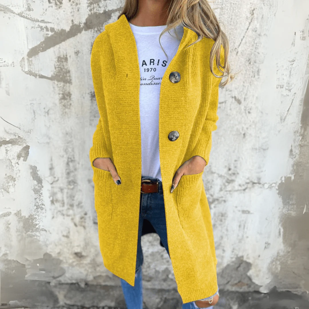 Elegant long women's Jacket - Image 10