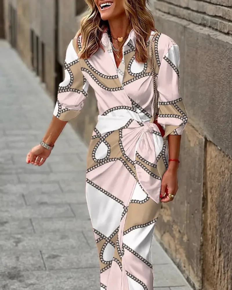 Classic Cut Floor Length Gown Dress - Image 3