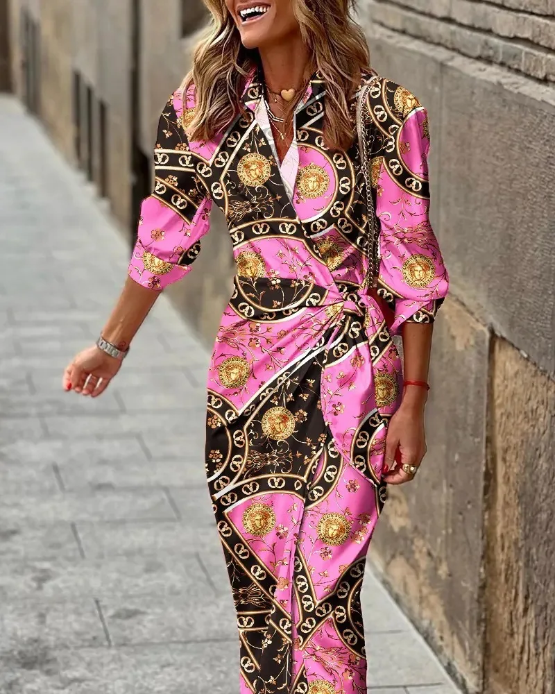 Classic Cut Floor Length Gown Dress - Image 30