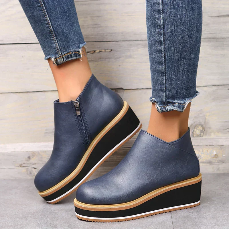 Elegant Orthopedic Ankle Boots for Women - Image 17