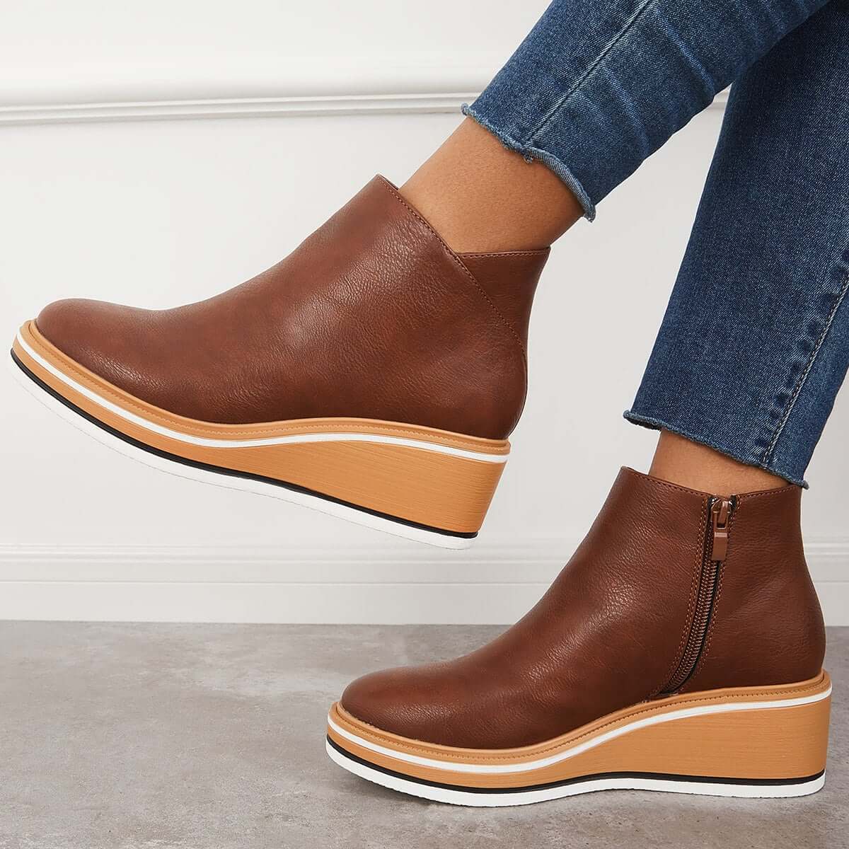 Elegant Orthopedic Ankle Boots for Women - Image 62
