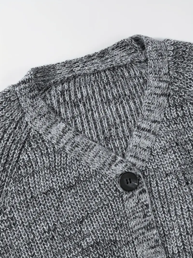 Elegant Polyester Knit Cardigan for Women - Image 13