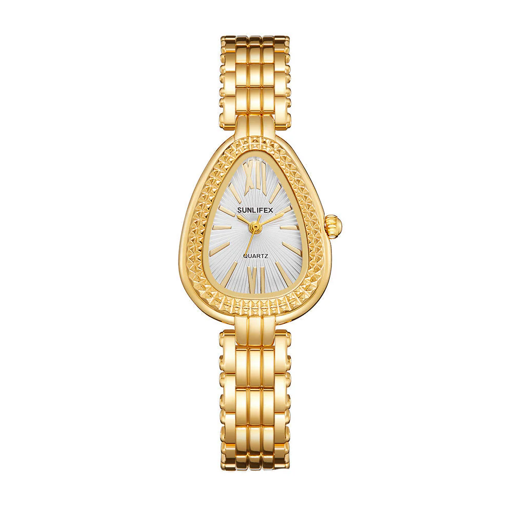Elegant Snake-Head Bracelet Watch - Image 13