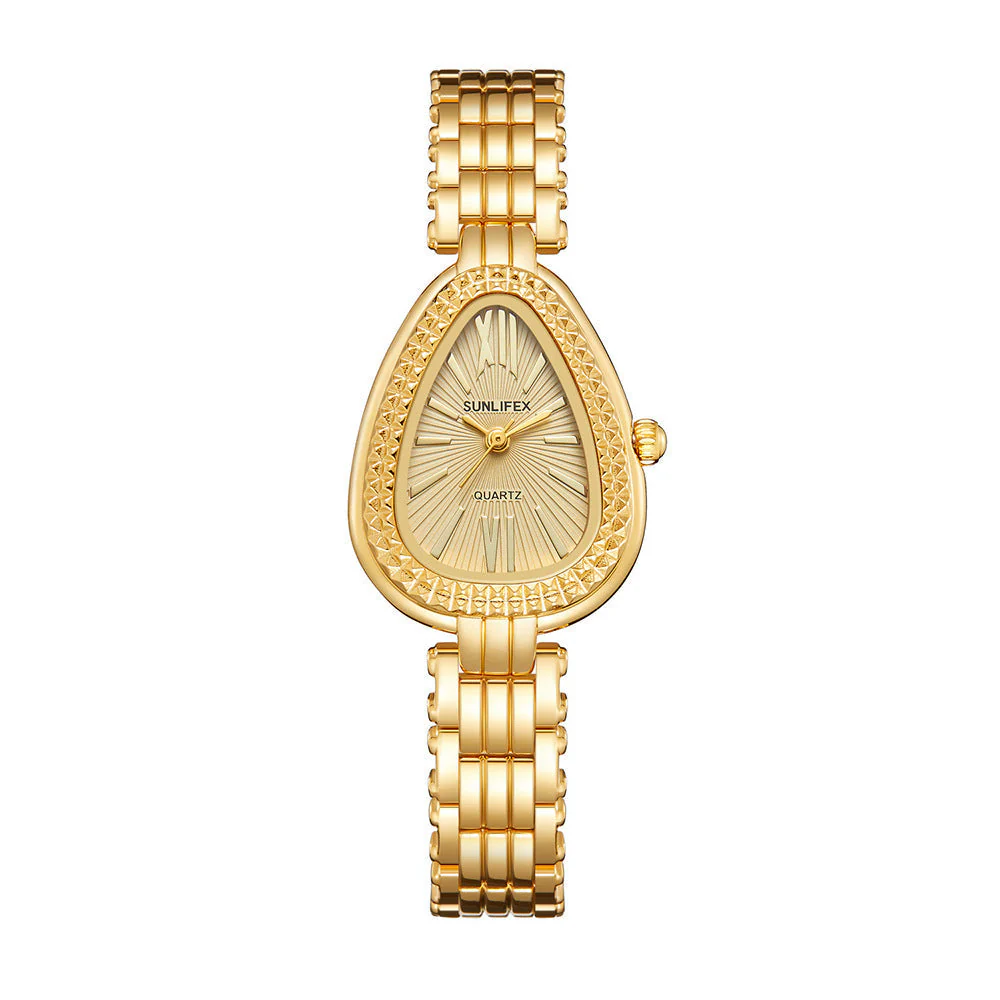 Elegant Snake-Head Bracelet Watch - Image 14