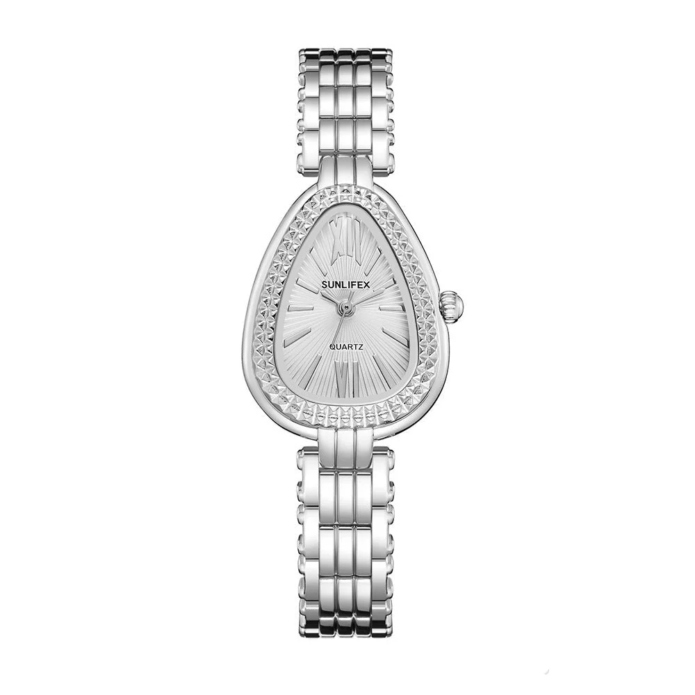 Elegant Snake-Head Bracelet Watch - Image 16
