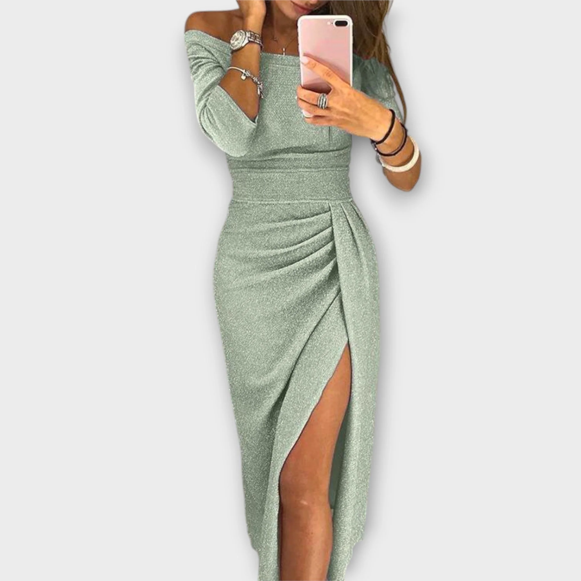 Elegant Strapless Dress – Timeless Silhouette for Summer Weddings or Chic Evening Occasions - Image 2