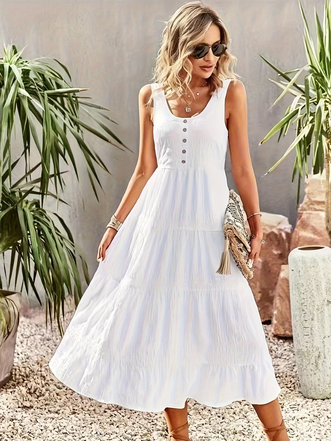 Breezy Chic Maxi Summer Dress - Image 10