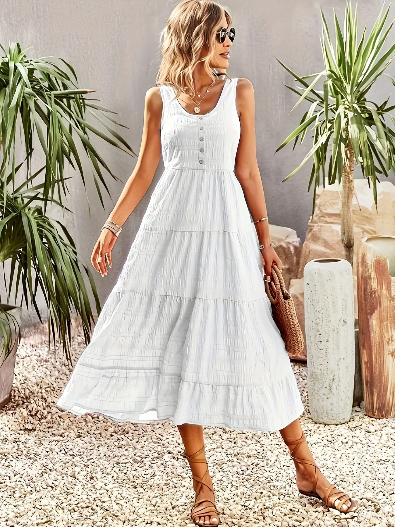 Breezy Chic Maxi Summer Dress - Image 6