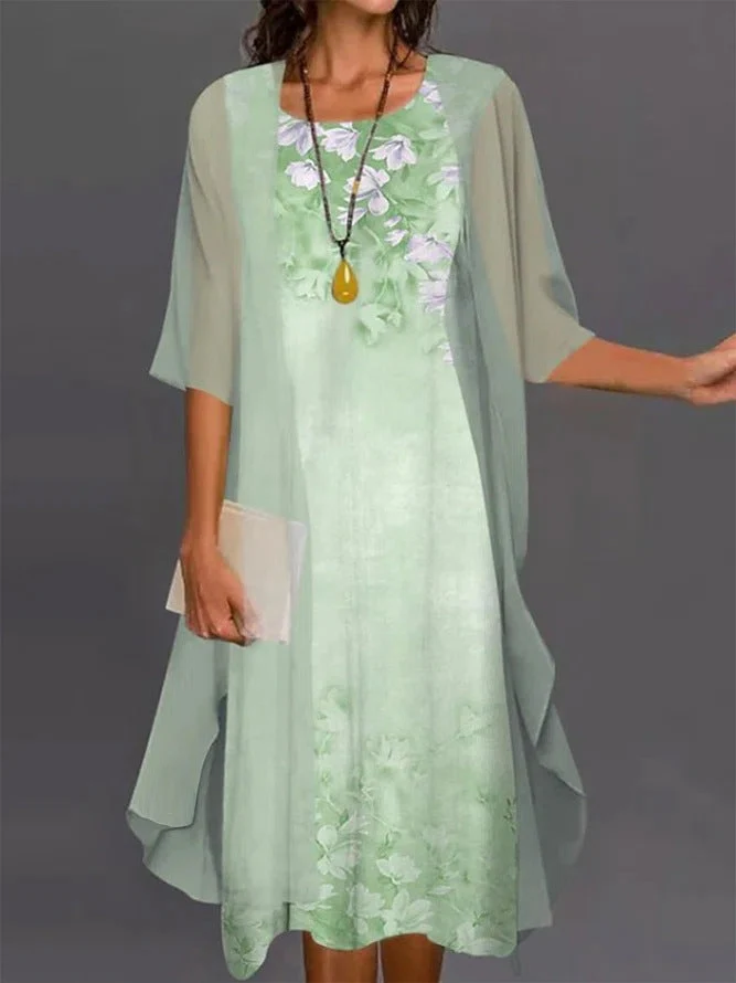 Elegant Two-Piece Summer Dress - Image 4