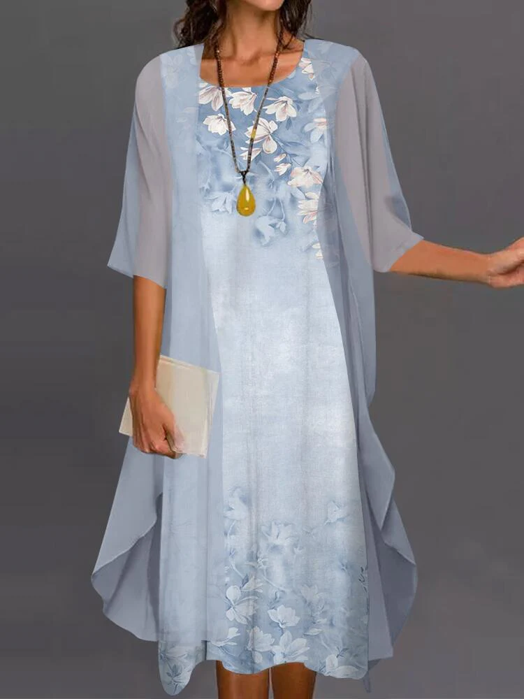 Elegant Two-Piece Summer Dress - Image 5