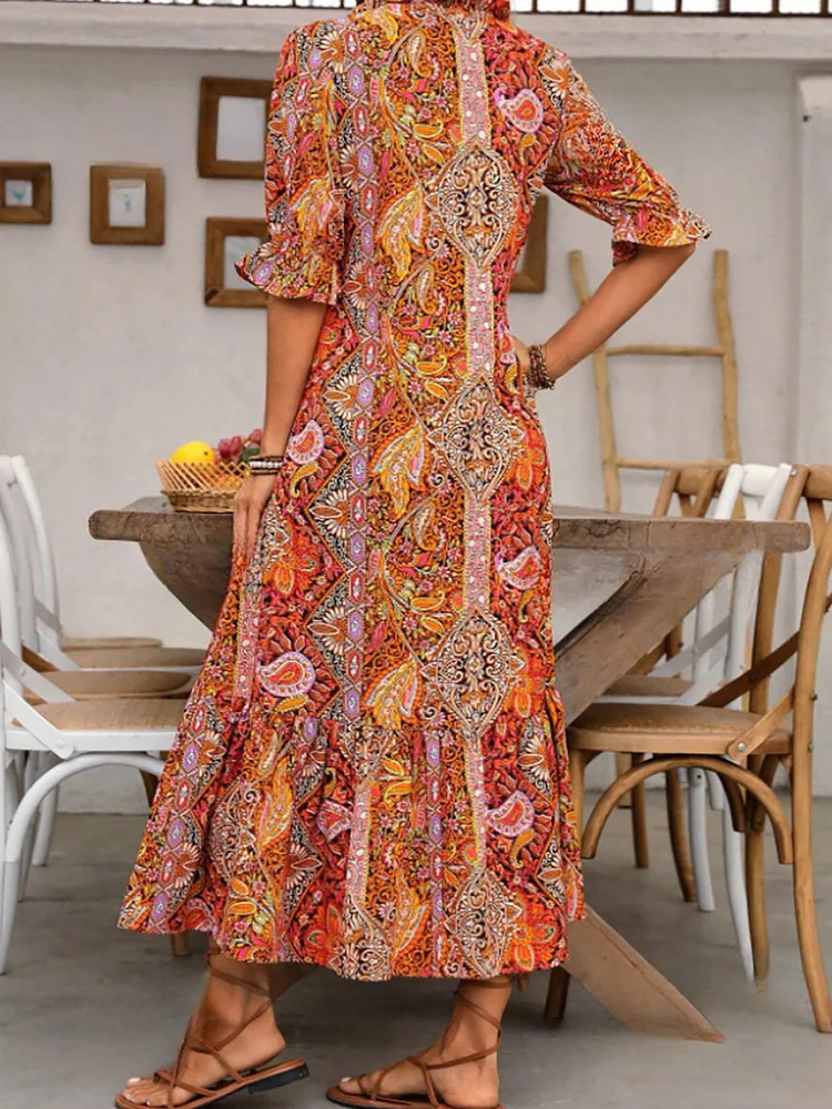 Elegant Vacation Style Maxi Dress - Image 15