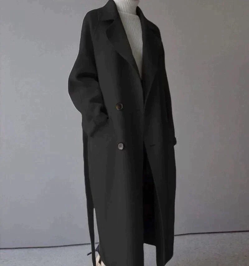 Elegant Wool Coat for Women - Image 16
