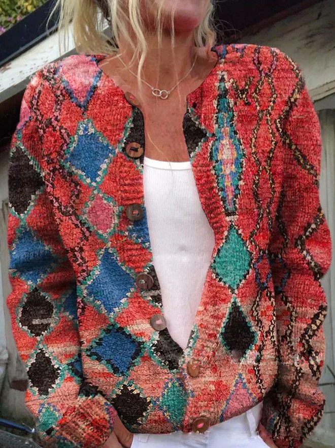 Elizabeth Warm Cardigan with Elegant Drape - Image 10