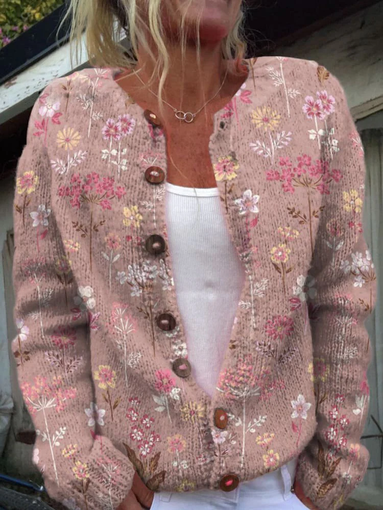 Elizabeth Warm Cardigan with Elegant Drape - Image 8