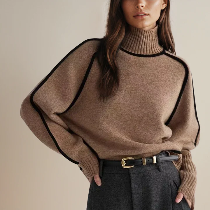 Emilie | Soft Turtleneck Sweater - Image 4