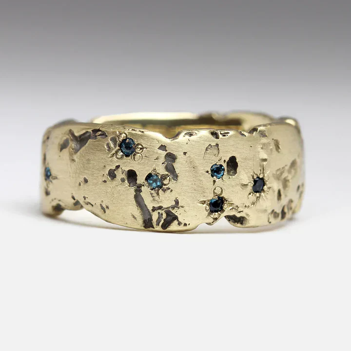 Everyday Blue Zirconia Ring