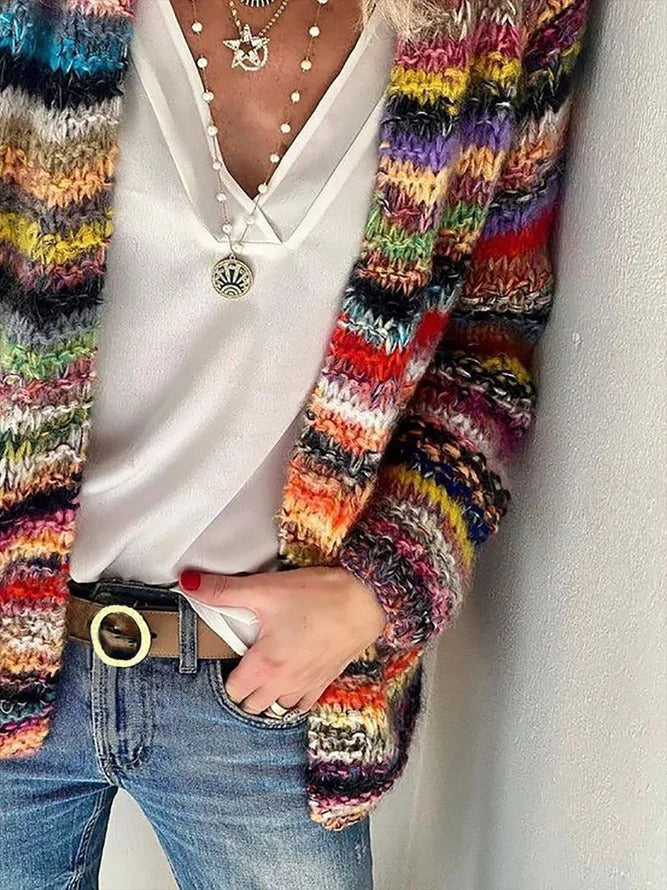 Fair Isle Icelandic Knit Pullover - Image 3