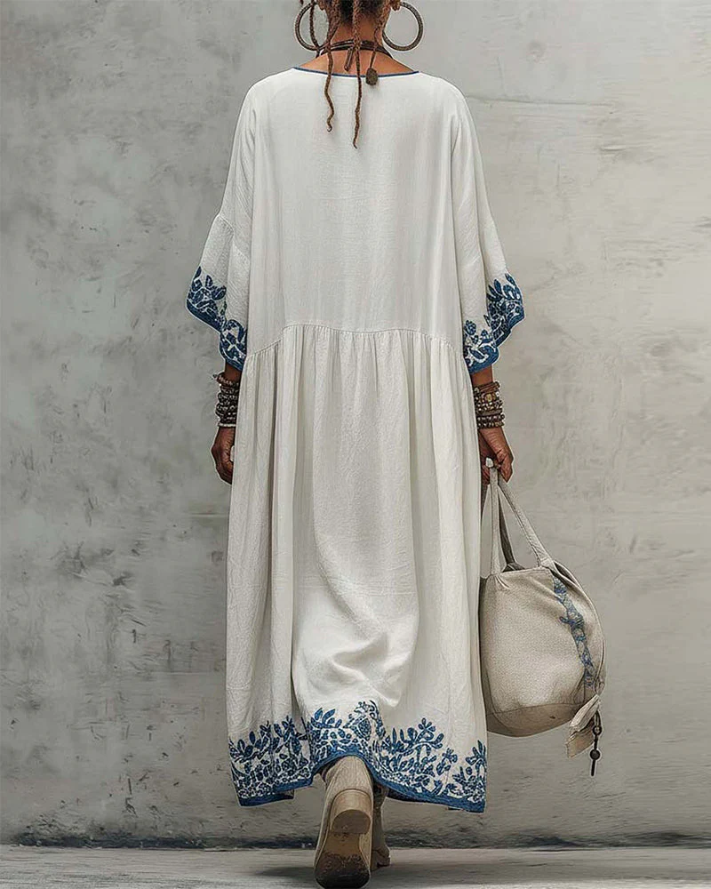 Fashion Plus Size Printed Dress - Image 2