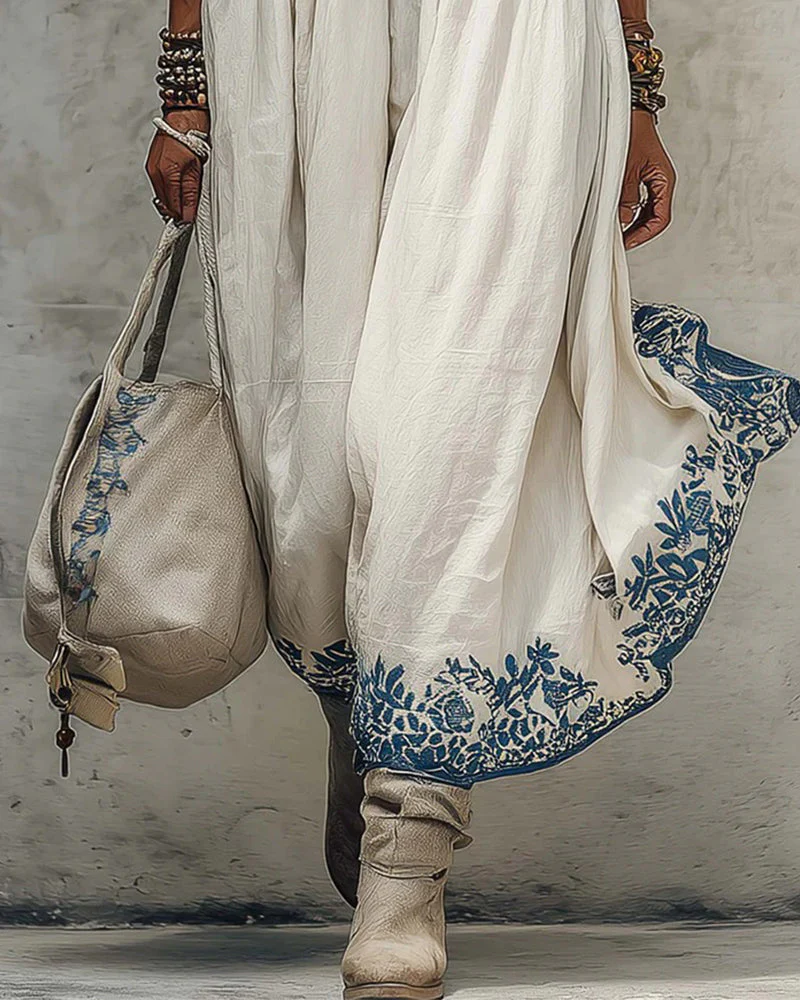Fashion Plus Size Printed Dress - Image 3