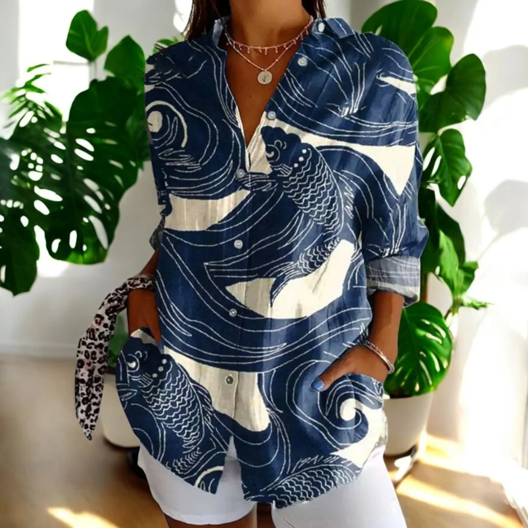 Flowy Blouse in Vintage Style - Image 16