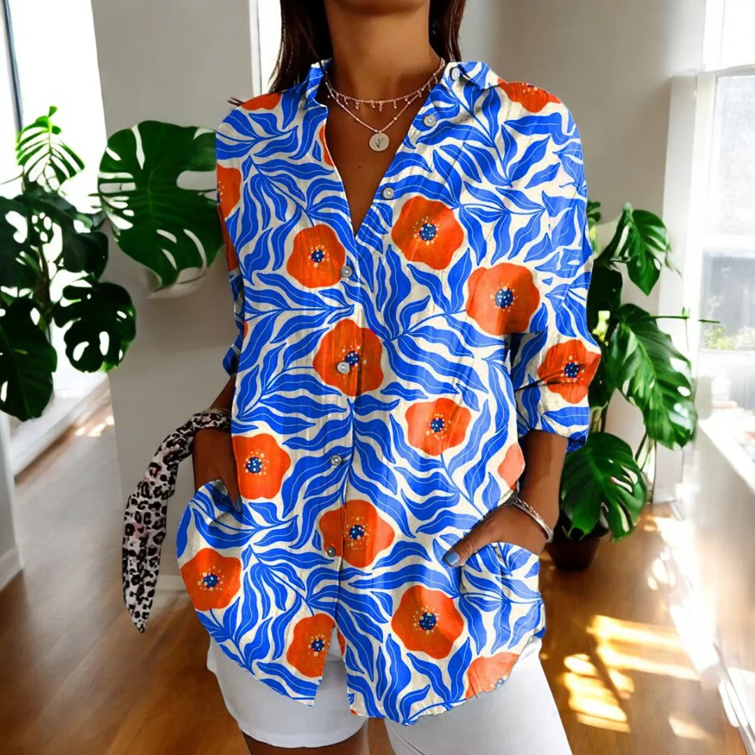 Flowy Blouse in Vintage Style - Image 19