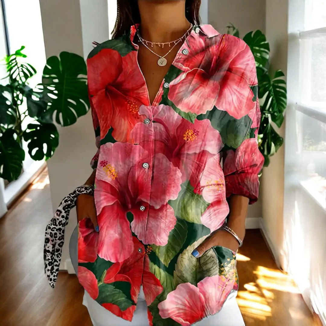Flowy Blouse in Vintage Style - Image 2