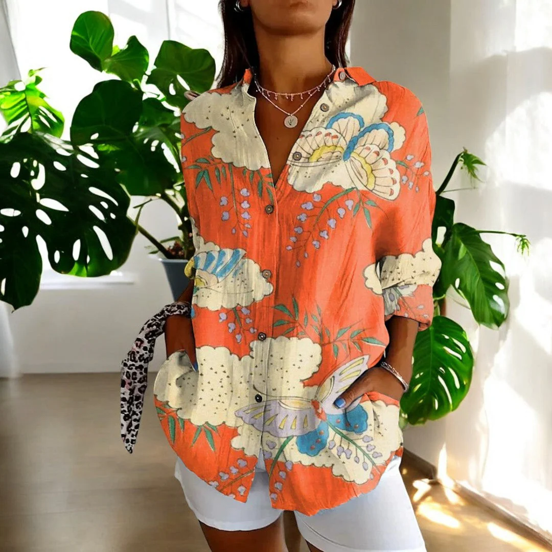 Flowy Blouse in Vintage Style - Image 6