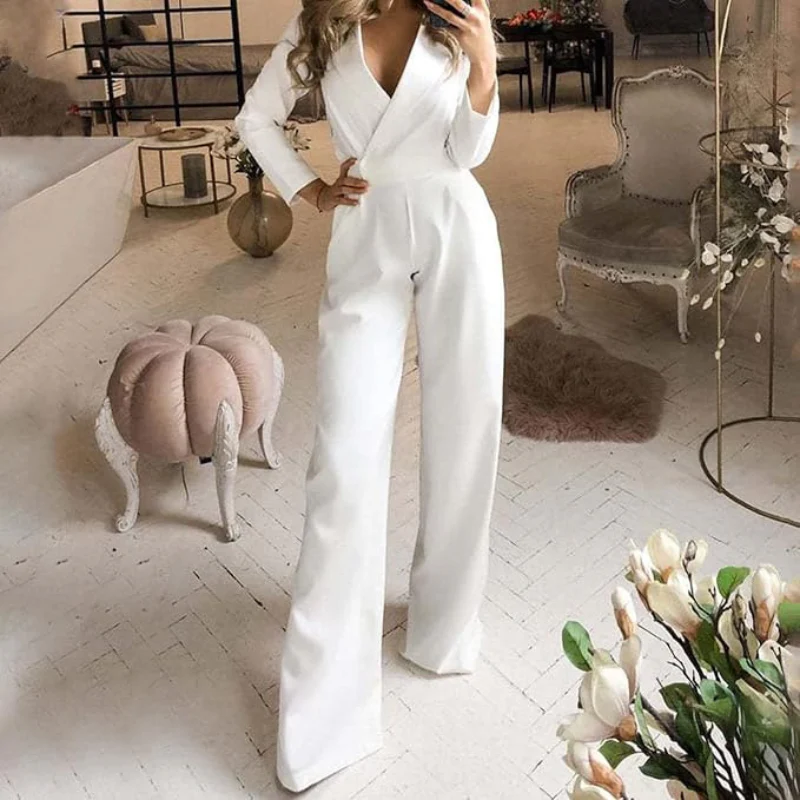 Formal Wrap Jumpsuit for Women - Image 11
