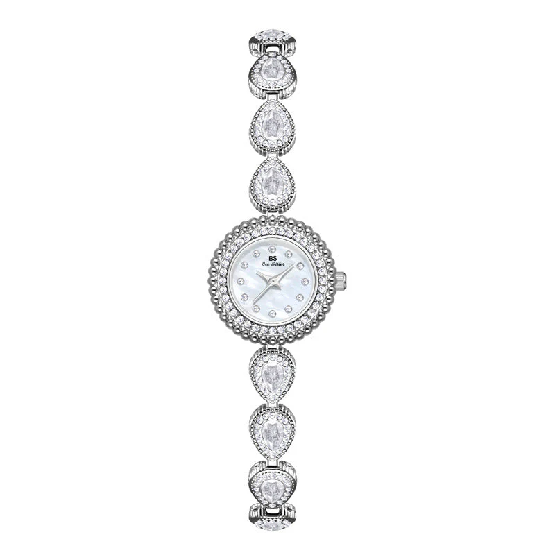 French-Style Waterdrop Crystal Watch - Image 10