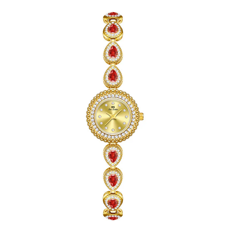 French-Style Waterdrop Crystal Watch - Image 11