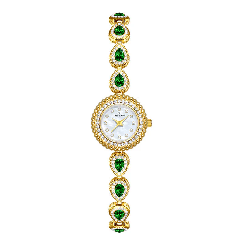 French-Style Waterdrop Crystal Watch - Image 16