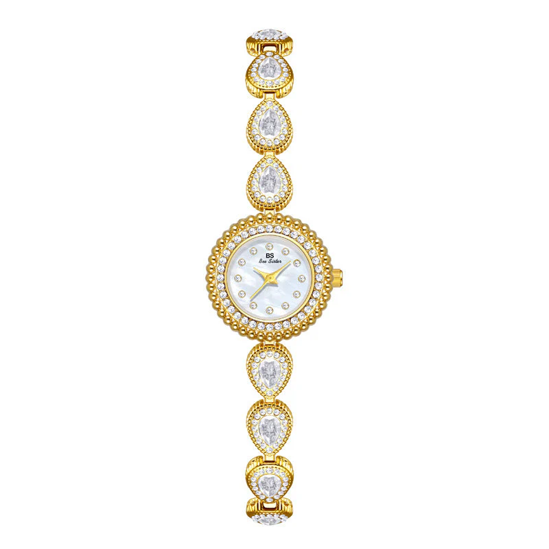 French-Style Waterdrop Crystal Watch - Image 18