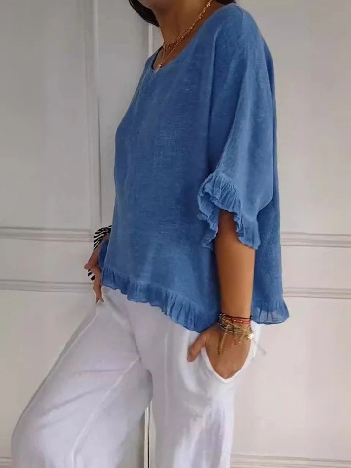 Fresh Bloom Elegant Blouse - Image 4