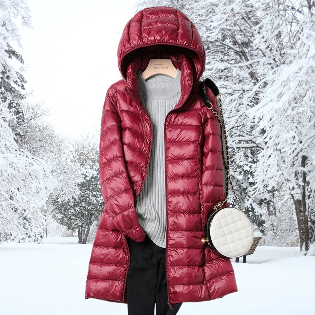 Full-Length Warm Down Puffer Coat - Image 17