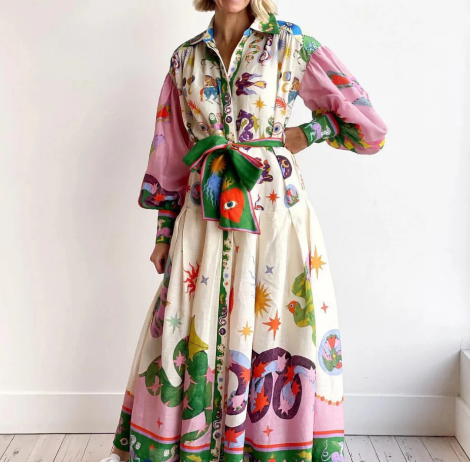 Fun Filled Color Burst Dress - Image 2