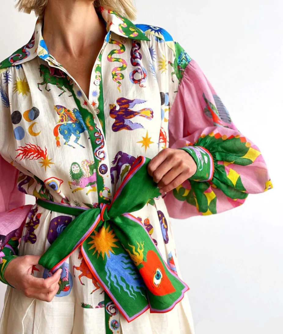 Fun Filled Color Burst Dress - Image 3