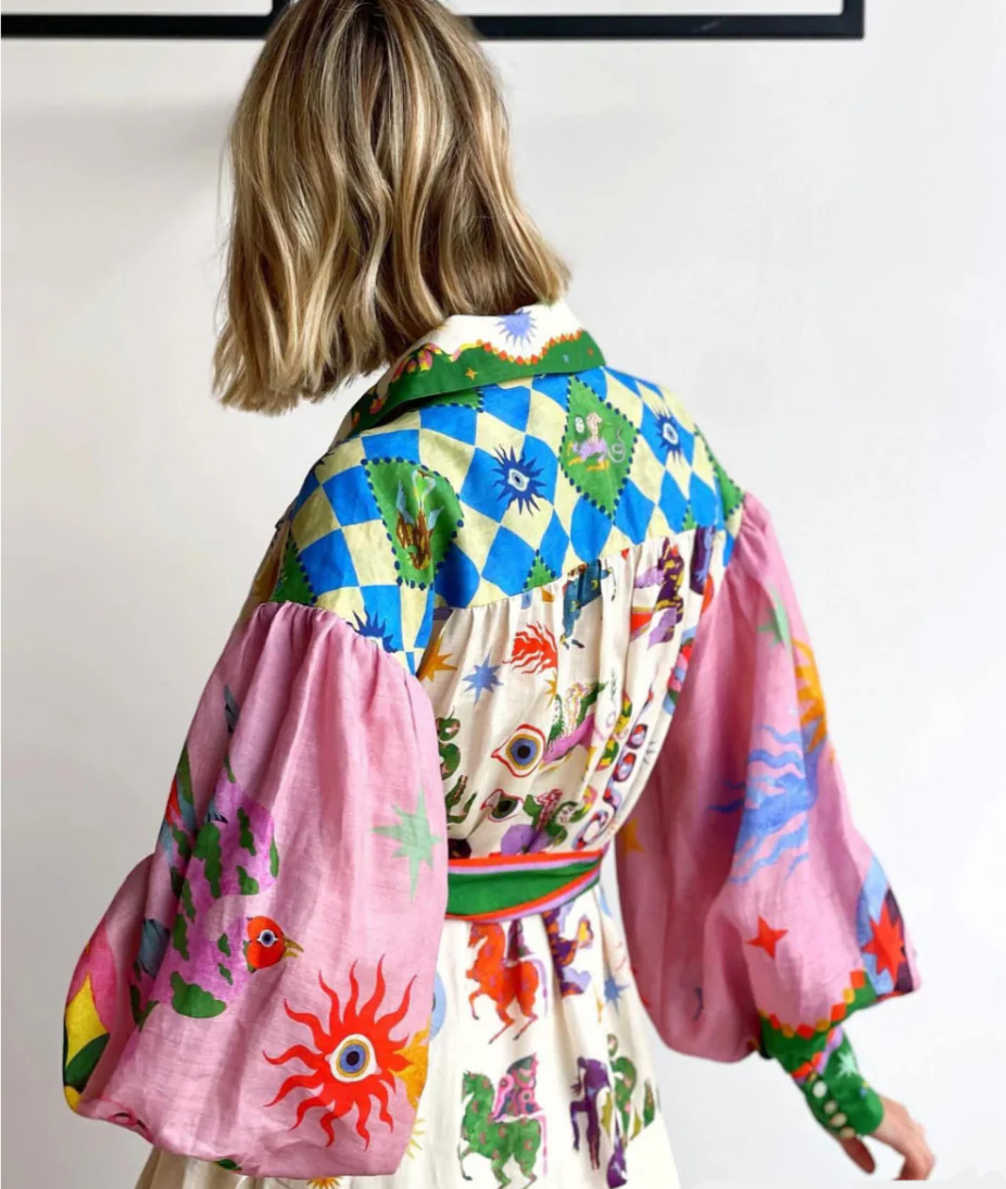 Fun Filled Color Burst Dress - Image 8