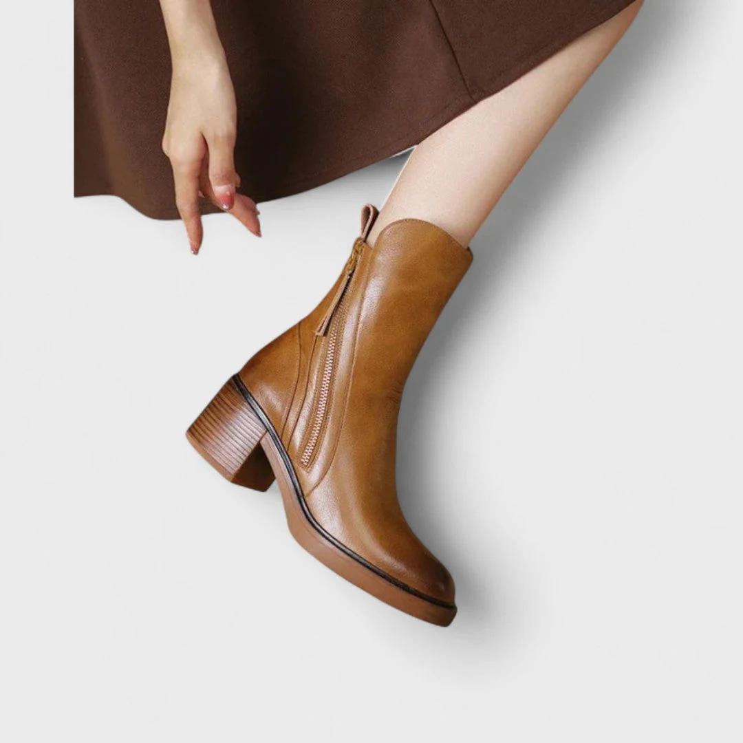 Genuine Leather Ankle Boots - Image 7