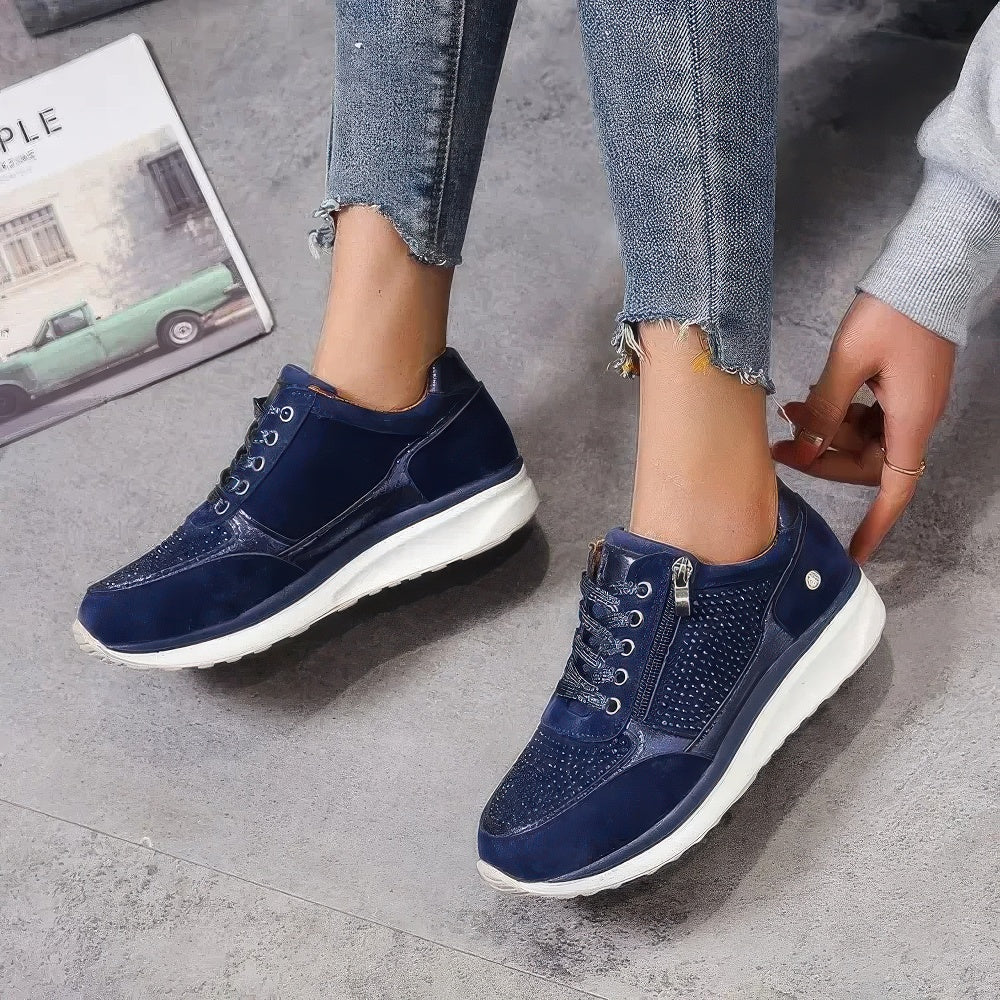 Vulcanized Platform Sneakers For Women - Image 8