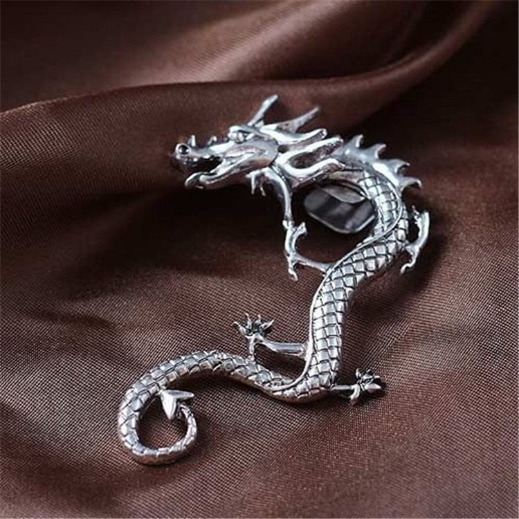 Gothic Dragon Earrings for Women - Image 4