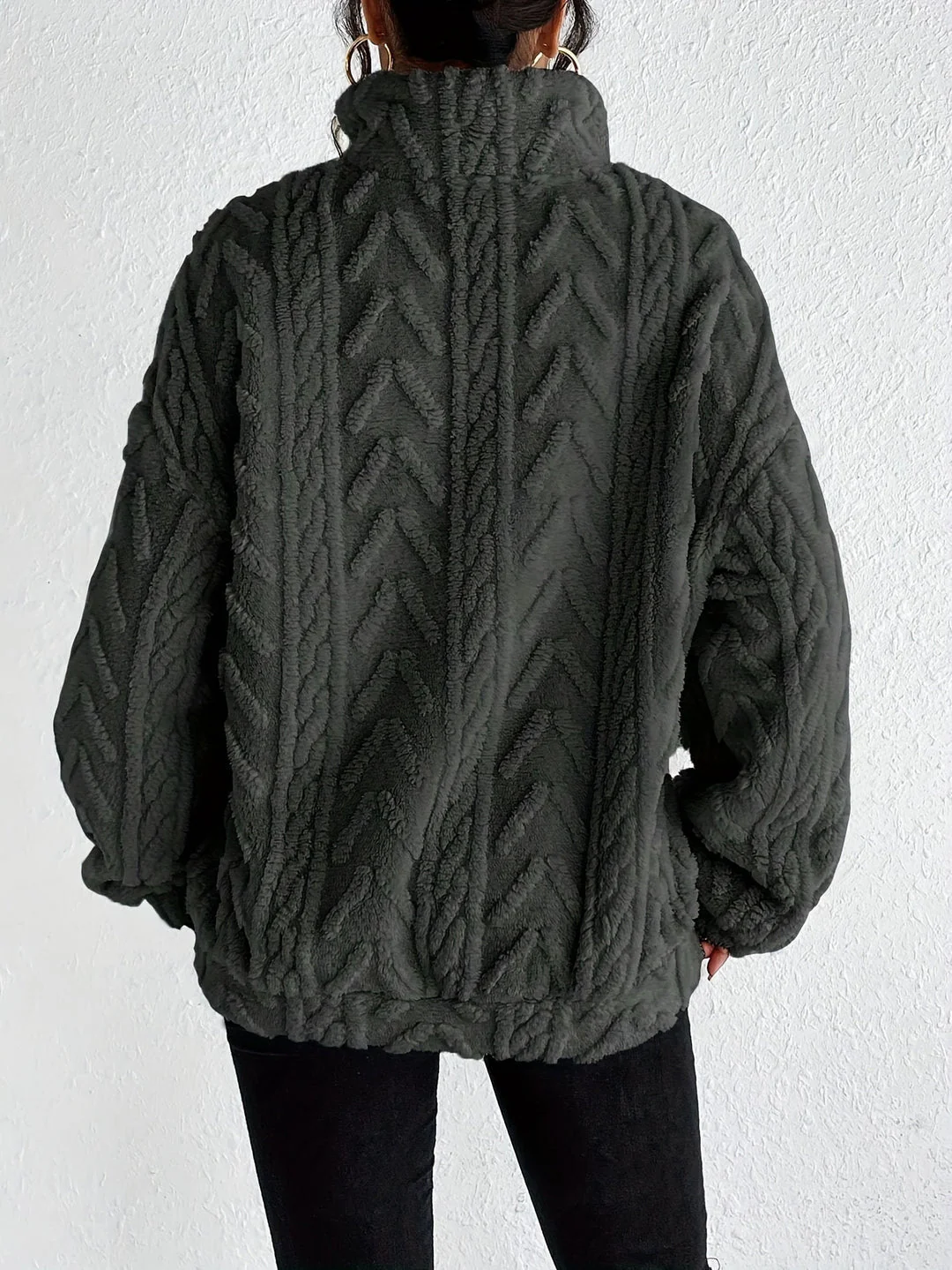 Hazel | Elegant Fleece Sweater - Image 16