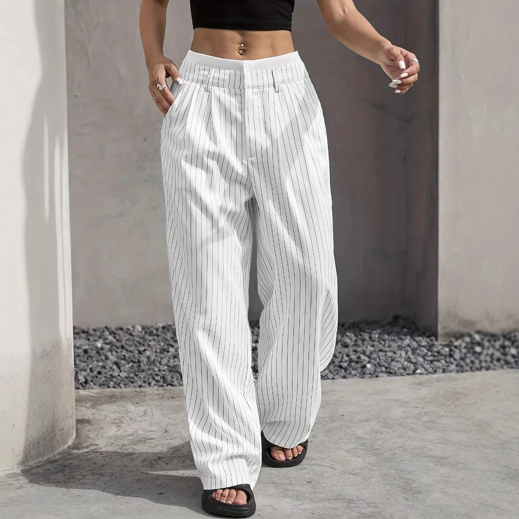 High Waist Casual Pants - Image 12