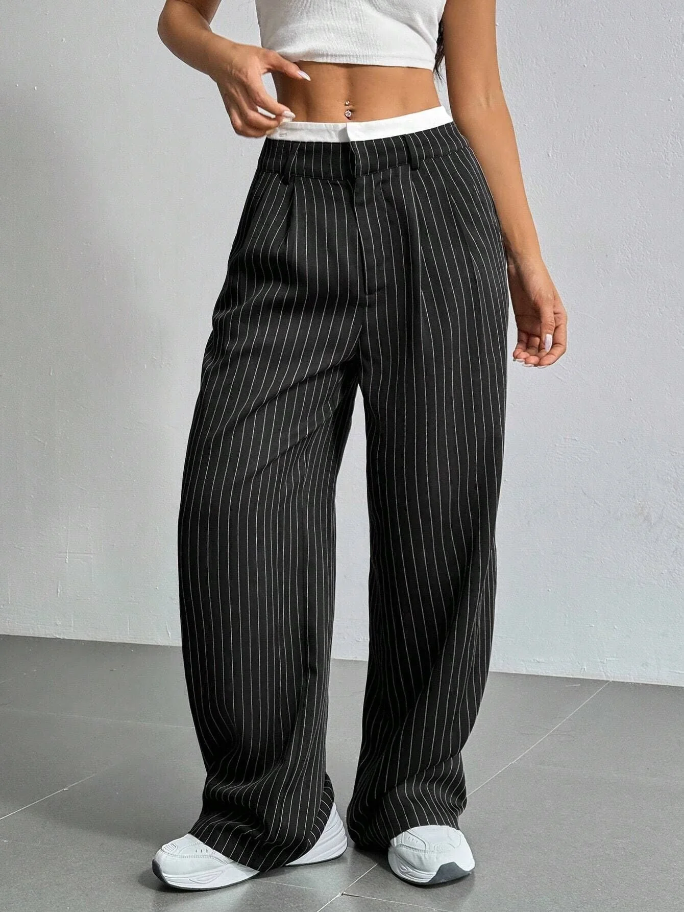 High Waist Casual Pants - Image 7